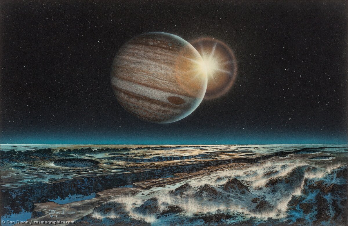Eclipse seen from Io